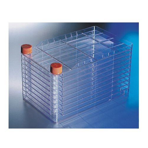 Corning® Polystyrene CellSTACK® - 10 Chamber with Vent Caps, 6 per Case
