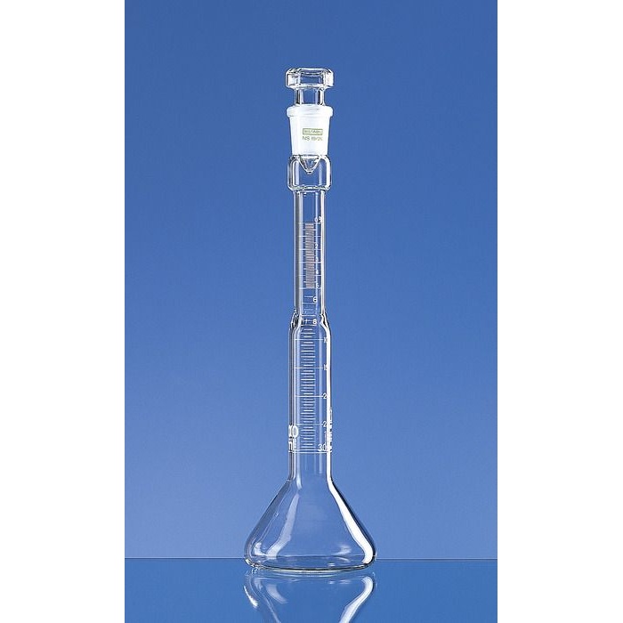 BRAND™ Volumetric Flasks For Determining Oil Content, SILBERBRAND, Class B, Boro 3.3, 100 ml