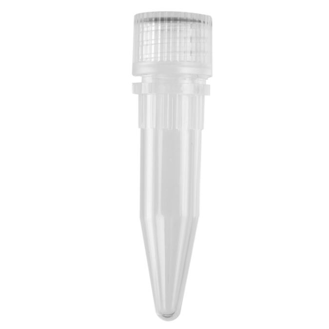 Axygen® 1.5 mL Conical Screw Cap Microcentrifuge Tube and Cap, with O-ring, Polypropylene, Clear Cap, Sterile