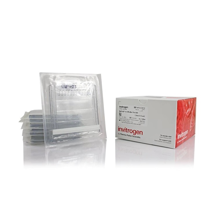 Invitrogen™ NuPAGE™ 10%, Bis-Tris, 1.0 mm, Mini Protein Gel, 12-well, 10 Gels\Box