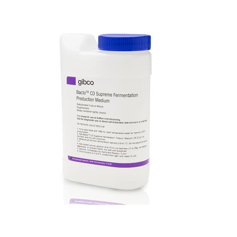 Gibco™ Bacto™ CD Supreme Fermentation Production Medium (FPM), 500 g