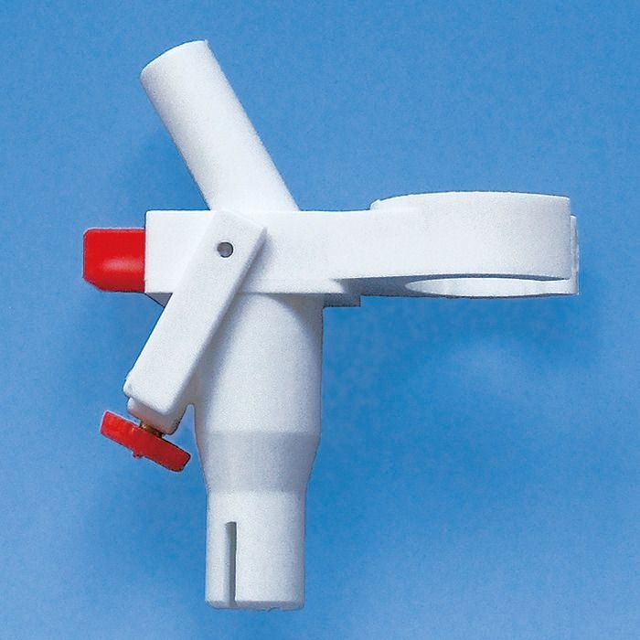 BRAND™ Fitting For Automatic Burette Dr. Schilling For 25-50 ml Micrometer Screw + Push-button Incl. Support Clamp