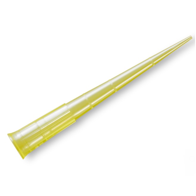 Corning® DeckWorks 1 - 200 µL Pipet Tips, Graduated, Hinged Racks, Yellow, Nonsterile, Polypropylene