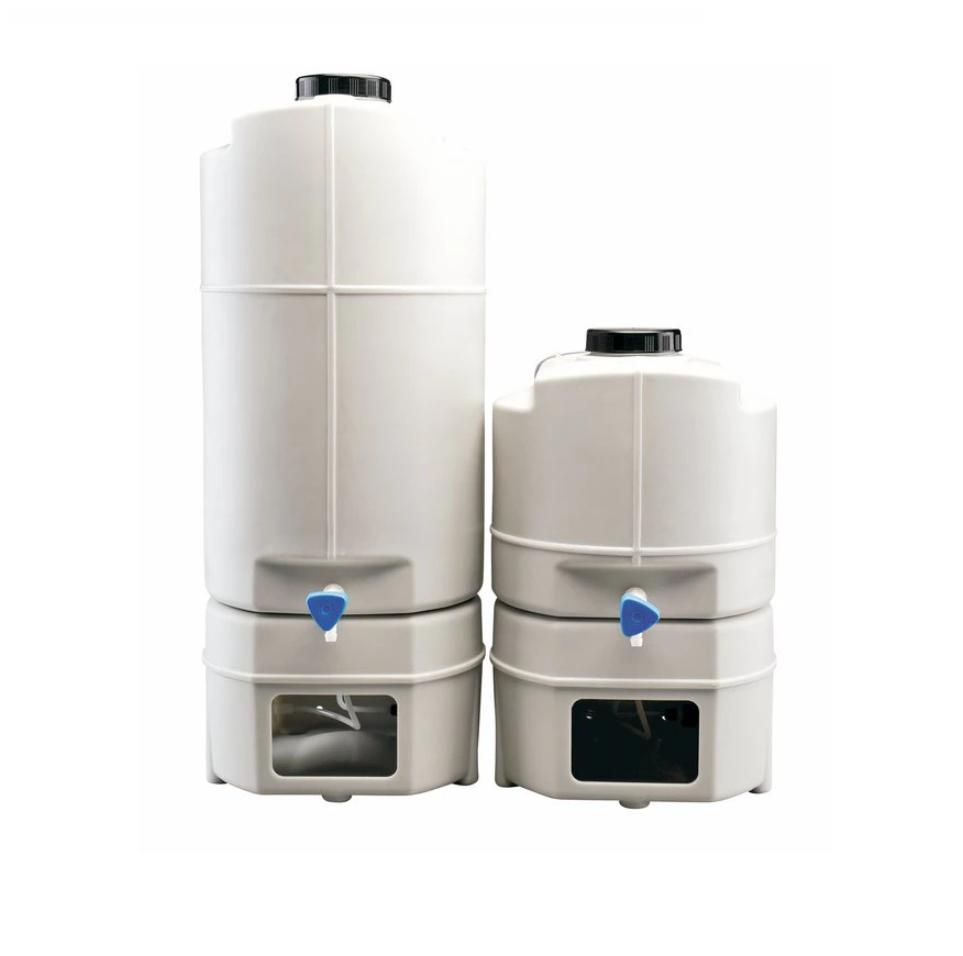 Thermo Scientific™ Water Purification Systems Storage Reservoir, Feed water tank. Polyethylene tank, opaque to light 30 L
