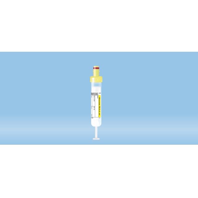 S-Monovette® Fluoride/EDTA, 4.9 ml, Cap Yellow, (LxØ): 90 x 13 mm, With Paper Label