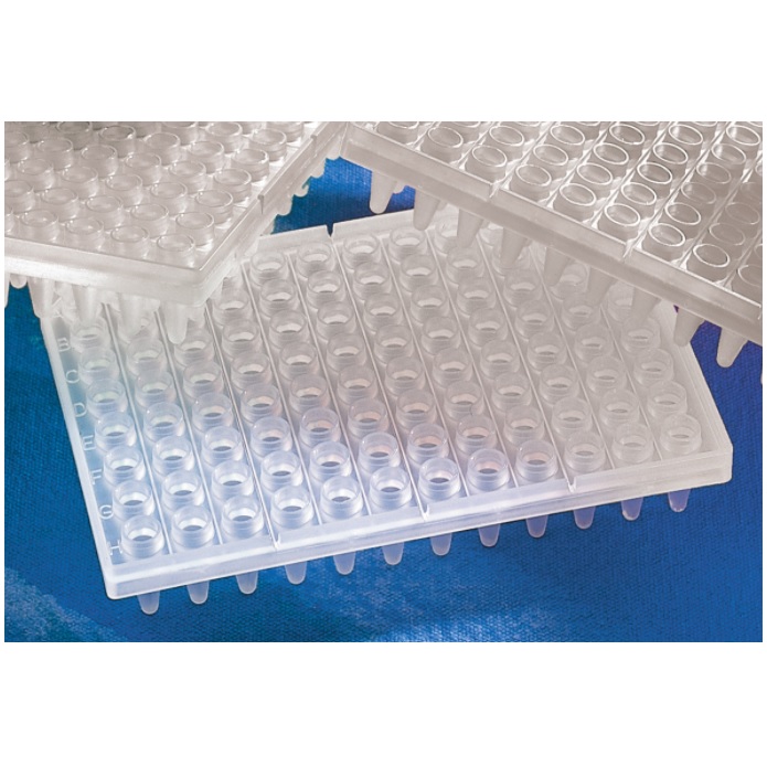 Corning® Thermowell™ 96-well Polypropylene PCR Microplate, Natural, Nonsterile