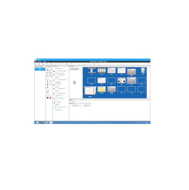 epMotion® Editor 40, software CD ROM with instructions, used to create, edit and simulate application on a PC, compatible with epBlue™ version >40.x