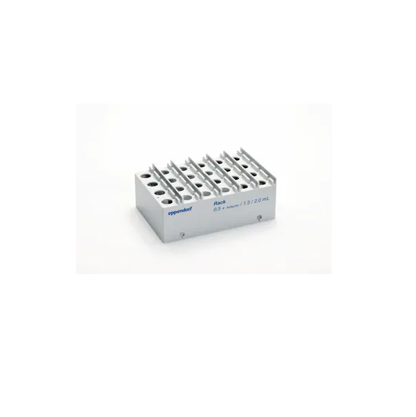 epMotion® Rack for 24 tubes, for 24 Safe-Lock tubes, no tempering, 0.5/1.5/2.0 mL