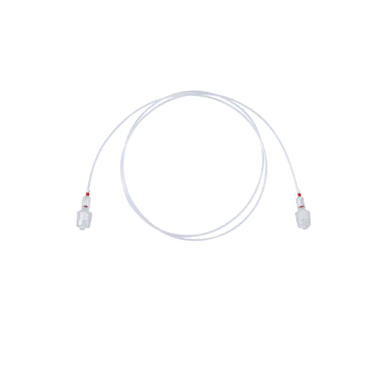 Eppendorf Feed Line, uncolored with 2x Luer lock fittings, I.D. 0.8 mm, PTFE, L 1 m, male/male