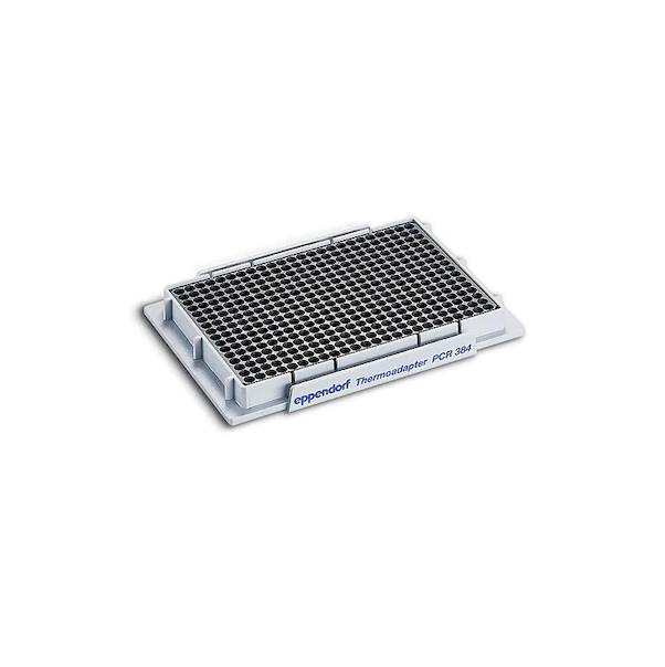 epMotion® Thermoadapter for PCR, for temperature control of PCR plates, 384 wells, skirted