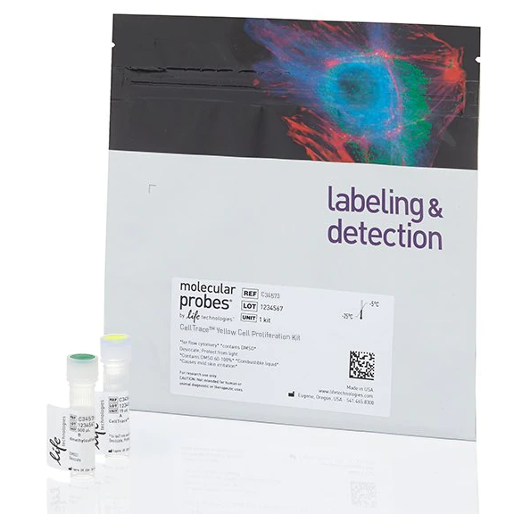 Invitrogen™ CellTrace™ Yellow Cell Proliferation Kit, for flow cytometry, 20 Assays