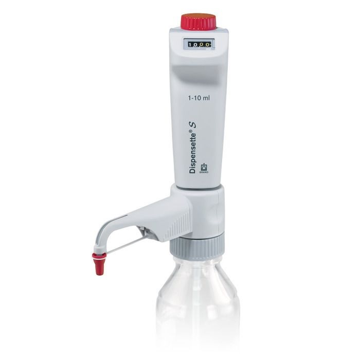 Bottle-top Dispensers Dispensette® S, Digital, DE-M, 1 ml - 10 ml, Without Recirculation Valve