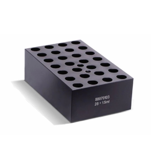 Thermo Scientific™ Block, 28 x 1.5 mL, For Use With Digital and Touch Screen Dry Baths/Block Heaters