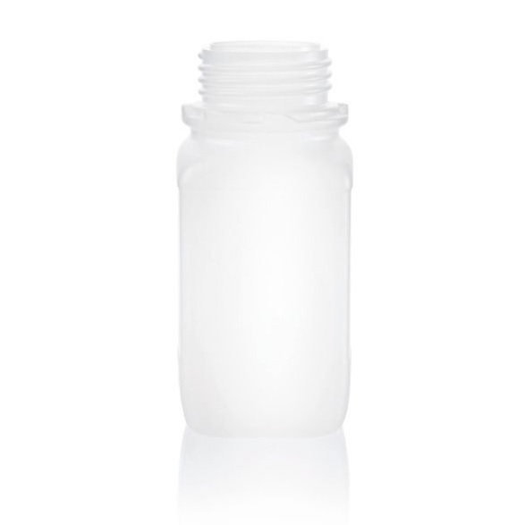 BRAND™ Square Bottle, PE-HD, Wide Neck, 1.500 mL, GL 80, 209 mm