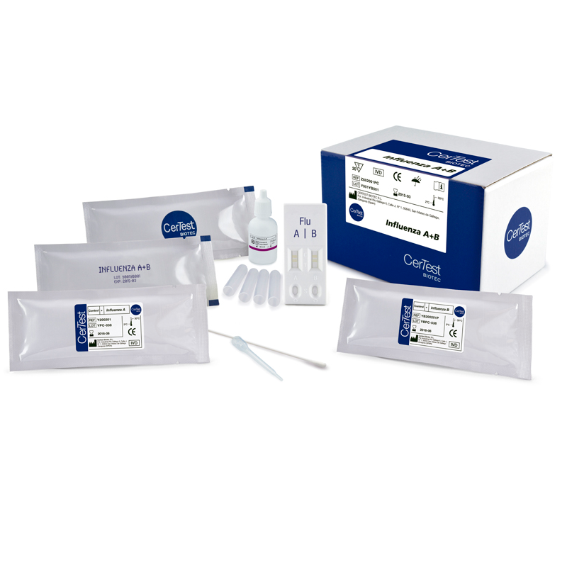 Browse Certest™ Influenza A + Influenza B Rapid Antigen Test