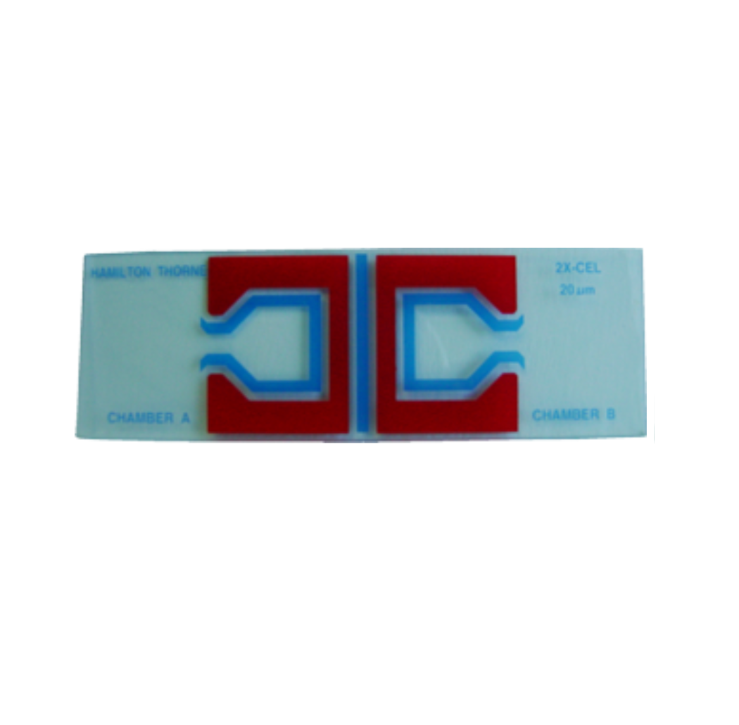 Hamilton 2X-CEL® Slides, Disposable Sperm Analysis Chamber, 20 micron