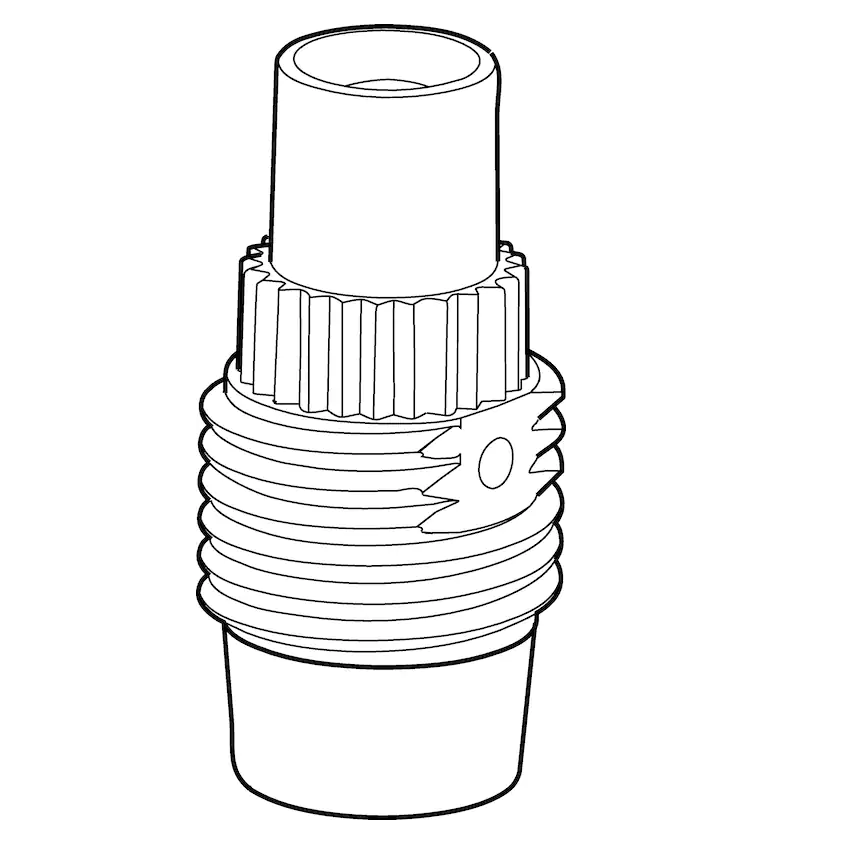 Eppendorf Discharge valve, for Varispenser® 2/2x, for 5 mL, 10 mL