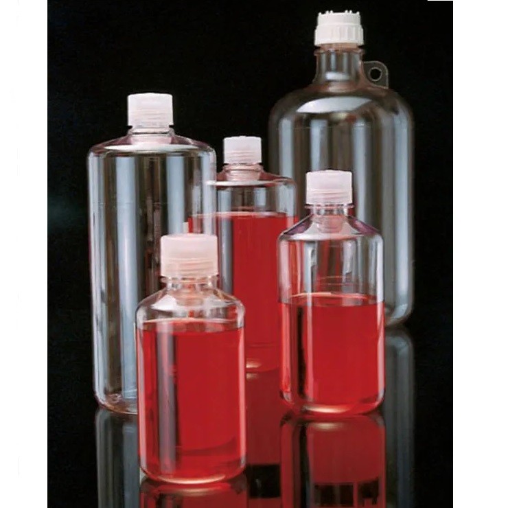 Nalgene™ Narrow-Mouth Polycarbonate Bottles with Closure, 8 L