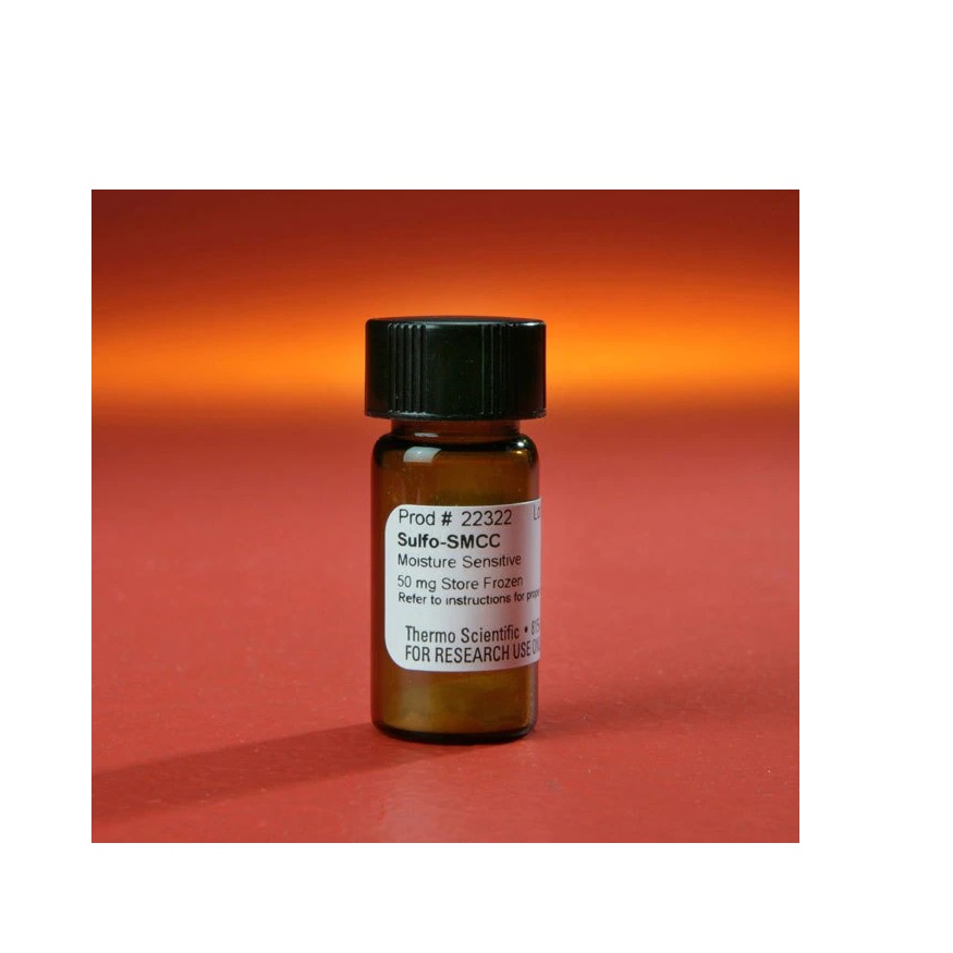 Thermo Scientific™ Sulfo-SMCC (sulfosuccinimidyl 4-(N-maleimidomethyl)cyclohexane-1-carboxylate), 50 mg