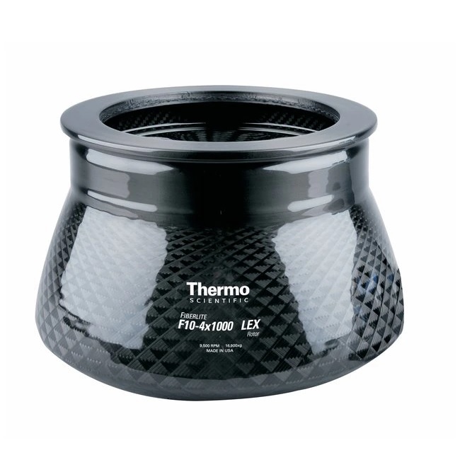 Thermo Scientific™ Fiberlite™ F10-4 x 1000 LEX Rotor, For Sorvall RC 6 Plus and Evolution RC Superspeed Centrifuges