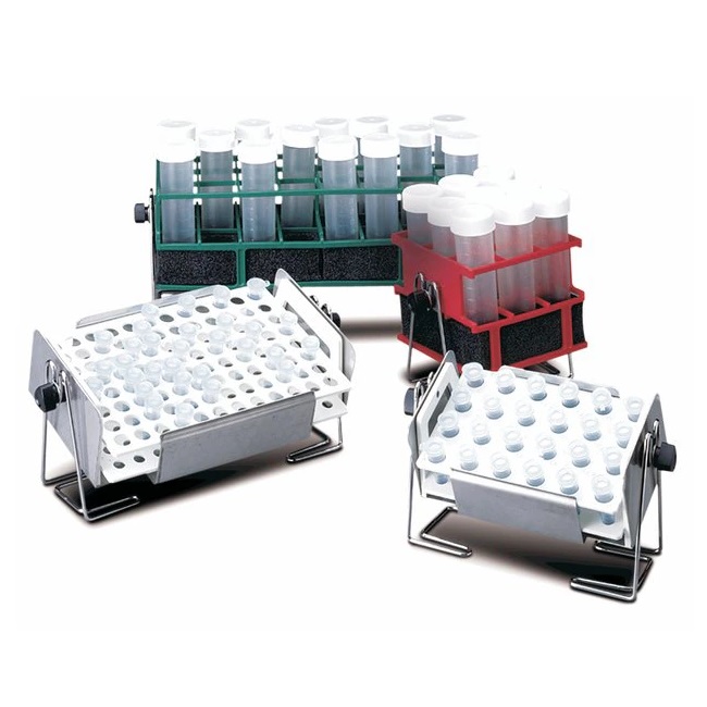 Thermo Scientific™ MaxQ™ Shaker Universal Clamps, Mats and Racks, Green; 26 to 30 mm; 3 x 3 array (fits 50mL centrifuge tubes)