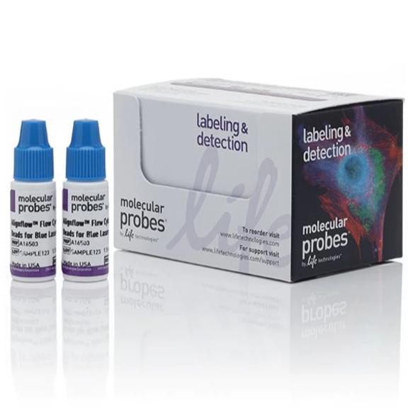 Invitrogen™ Alignflow™ Flow Cytometry Alignment Beads for Blue Lasers, 6.0 µm