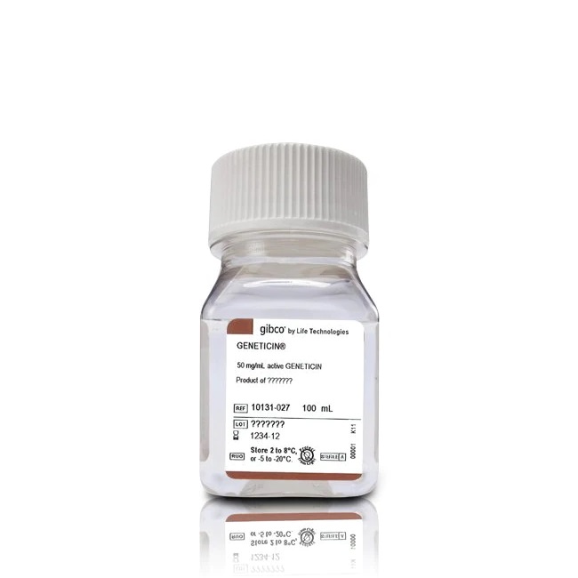 Gibco™ Geneticin™ Selective Antibiotic (G418 Sulfate) (50 mg/mL), 100 mL