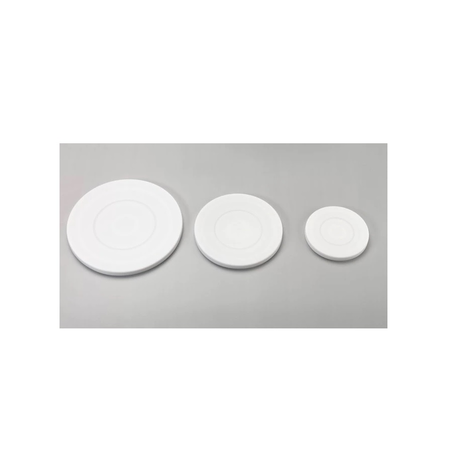 Thermo Scientific™ Non-slip silicone plate cover for items (White color, Silicone 120mm dia.), Available for RT Basic Series only