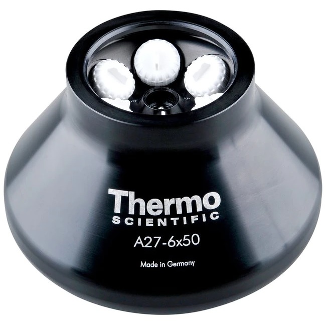Thermo Scientific™ A27-6 x 50 Fixed Angle Rotor, For Sorvall LYNX 6000 and 4000 Superspeed Centrifuges