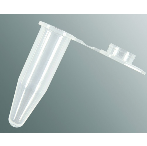 Axygen® Thin Wall PCR Tubes with Flat Cap, Clear, Nonsterile, 0.5 mL