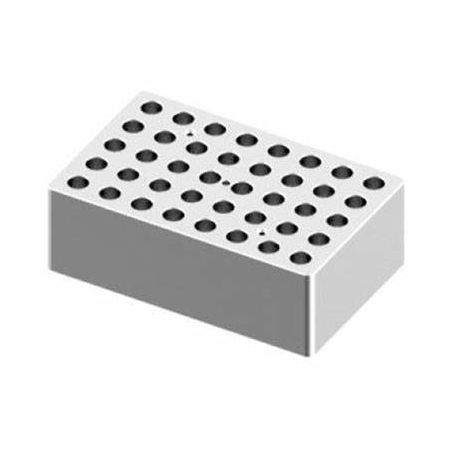 D-Lab Heating block, used for 2 mL tubes, 40 holes