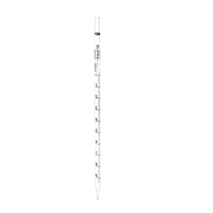 PYREX® 1 mL Disposable Serological Pipets, TD, Bulk Pack, Non-Sterile, Unplugged