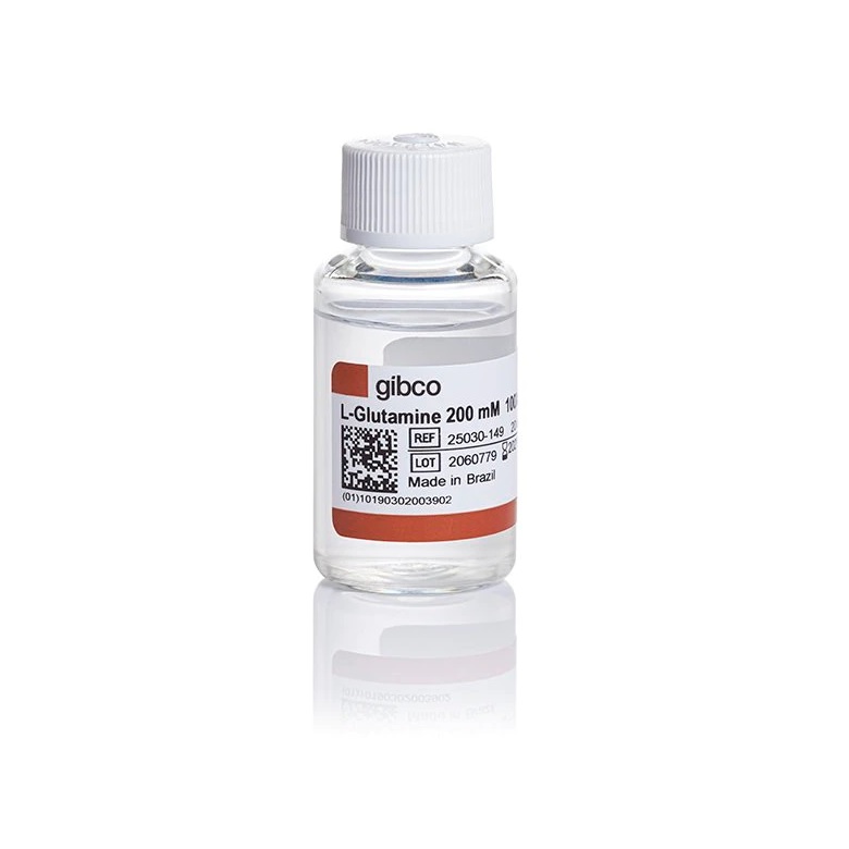 Gibco™ L-Glutamine (200 mM), 20 x 100 mL
