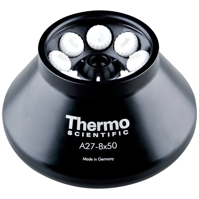 Thermo Scientific™ A27-8 x 50 Fixed Angle Rotor, For Sorvall LYNX 6000 and 4000 Superspeed Centrifuges