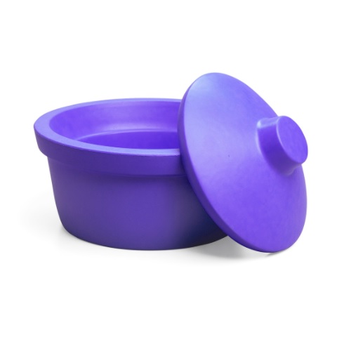 Corning® Ice Bucket with Lid, Round, 2.5 L, Purple