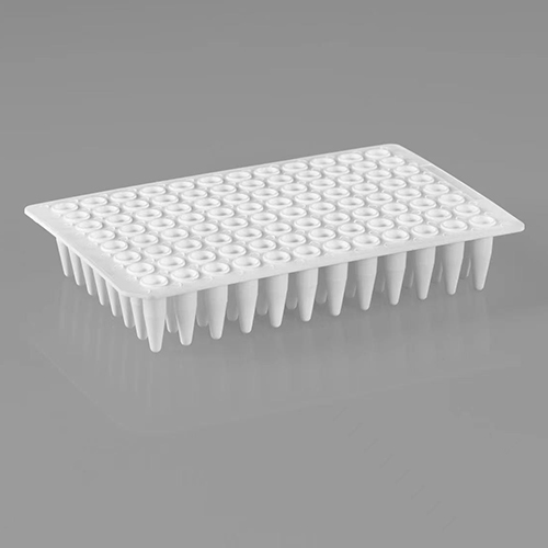 Biologix™ PCR Plate, Non-Skirted, 96-well, White, Non-Sterile, 0.1 mL