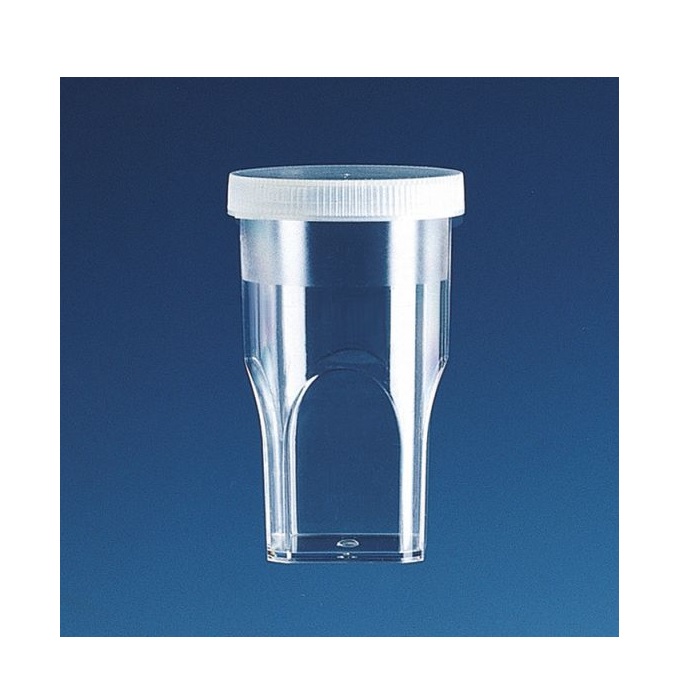 BRAND™ Sample Cup, PS, COULTER COUNTER®, With Cover, PE
