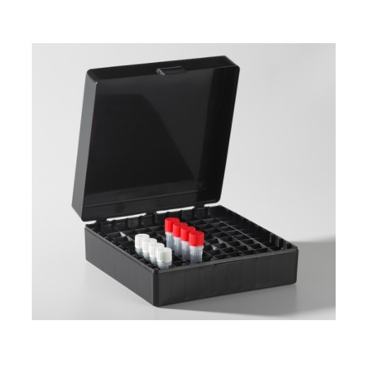 Axygen® Microcentrifuge Tube Storage Box, Black