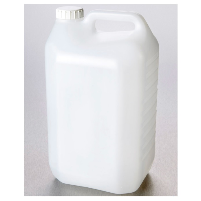 Corning® Gosselin™ Jerrycan, 10 L, HDPE, White Screw Cap with Wad, Assembled
