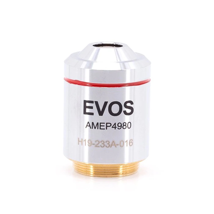 Invitrogen™ EVOS™ 4X Objective, fluorite, LWD, phase-contrast, 0.13NA/10.58WD