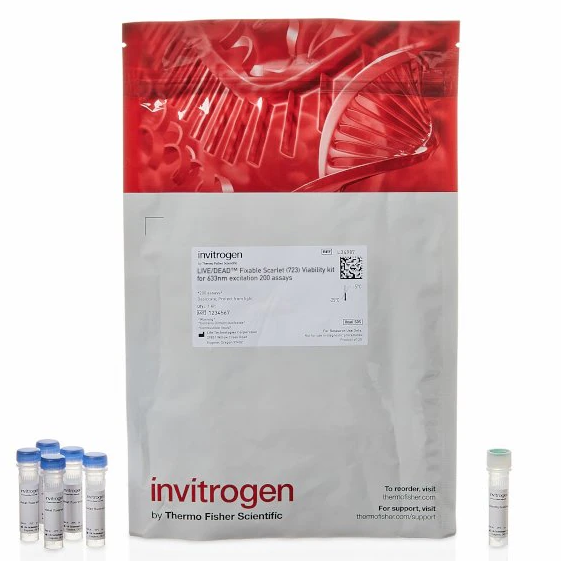 Invitrogen™ LIVE/DEAD™ Fixable Scarlet (723) Viability Kit, for 633 nm Excitation, 200 Assays