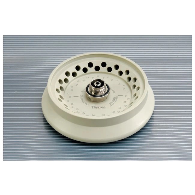 Thermo Scientific™ 36 x 0.5mL Rotor with Screw-On Lid, For Use With Sorvall Legend Micro 17/17R/21/21R, Pico and Fresco 17/21, MicroCL 17/17R/21/21R Centrifuges