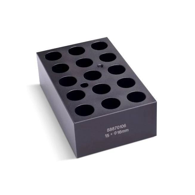 Thermo Scientific™Block, 15 x 16 mm dia, For Use With Digital and Touch Screen Dry Baths/Block Heaters