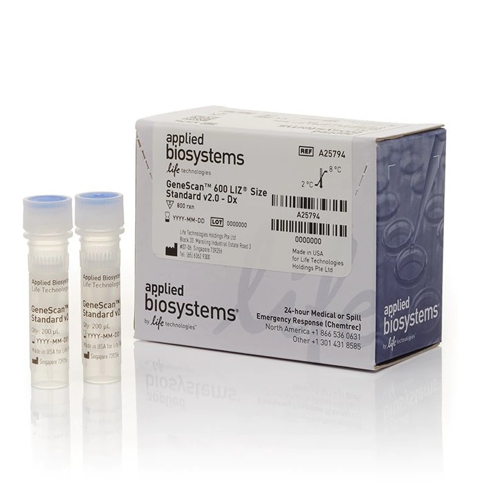 Applied Biosystems™ GeneScan™ 600 LIZ™ Size Standard v2.0 Dx