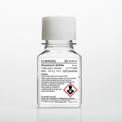 Corning® 50 mL Kanamycin Sulfate, Liquid