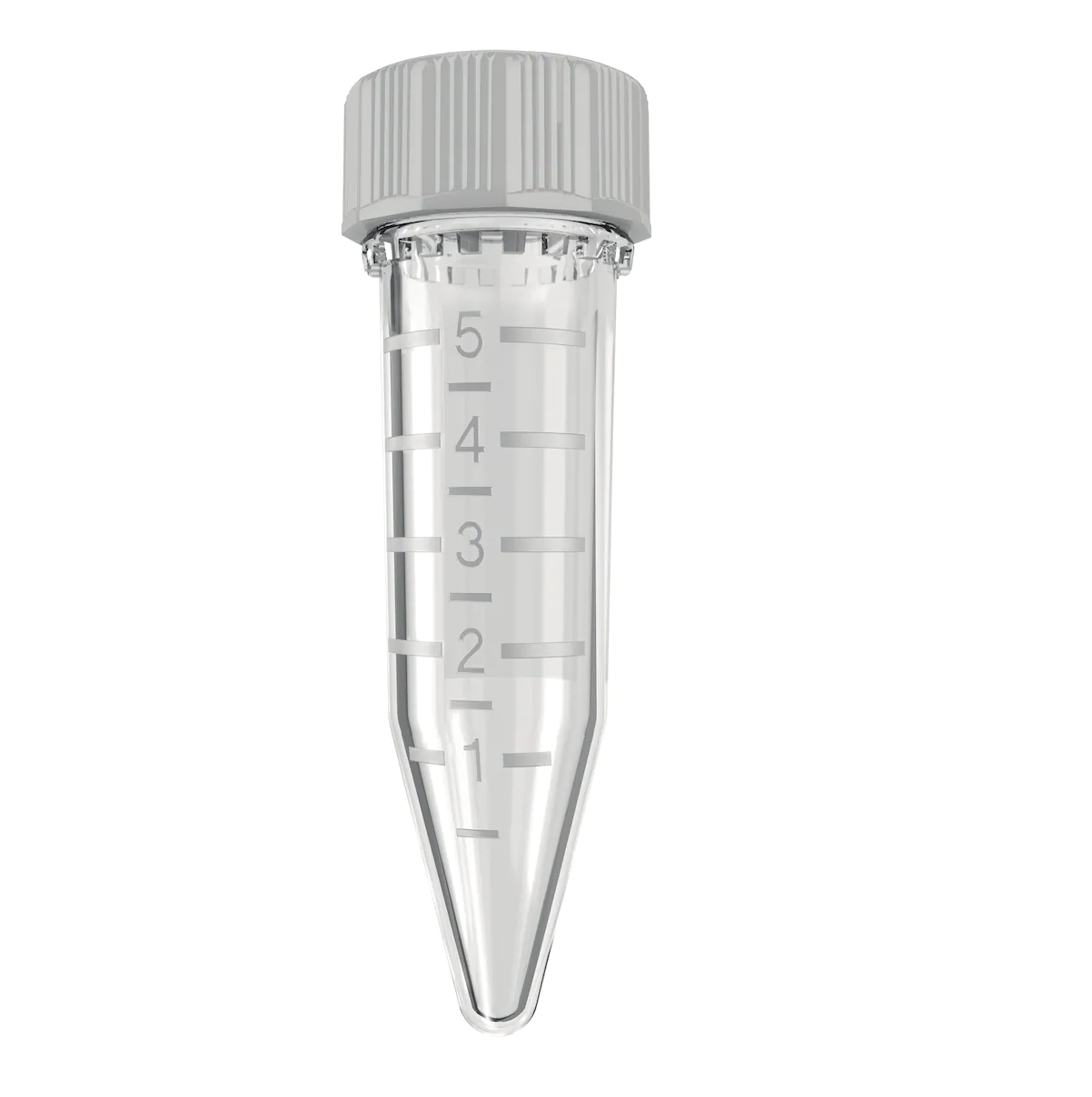 Eppendorf Tubes® 5.0 mL with screw cap, 5 mL, 2D SafeCode, sterile, pyrogen-, DNase-, RNase-, human and bacterial DNA-free, 200 tubes (2 bags × 100 tubes)