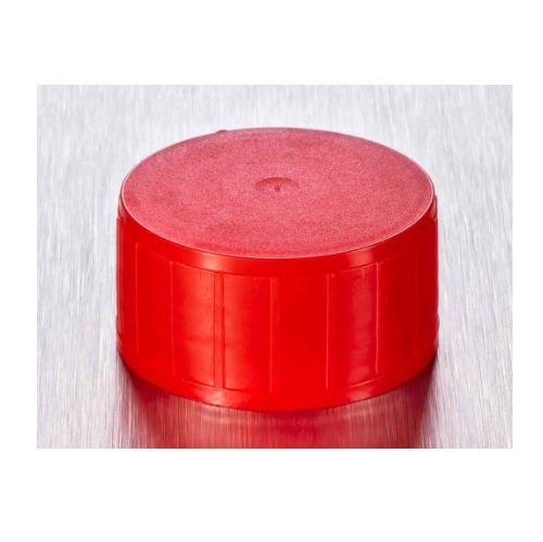 Corning® Gosselin™ Screw Cap for 40 mL Straight Container, Red PE