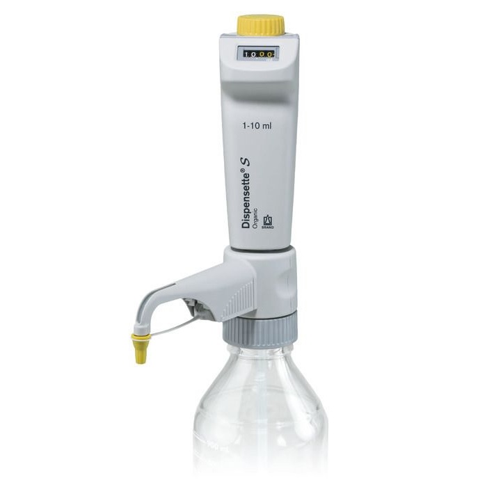 Bottle-top Dispensers Dispensette® S Organic, Digital, DE-M, 1 ml - 10 ml, Without Recirculation Valve