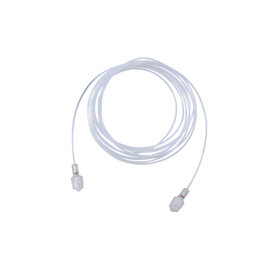 Eppendorf Feed Line, uncolored with 2x Luer lock fittings, I.D. 0.8 mm, PTFE, L 3 m, male/male