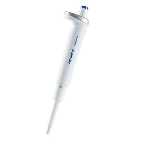 Eppendorf Reference® 2, 1-channel, fixed, 500 µL, blue